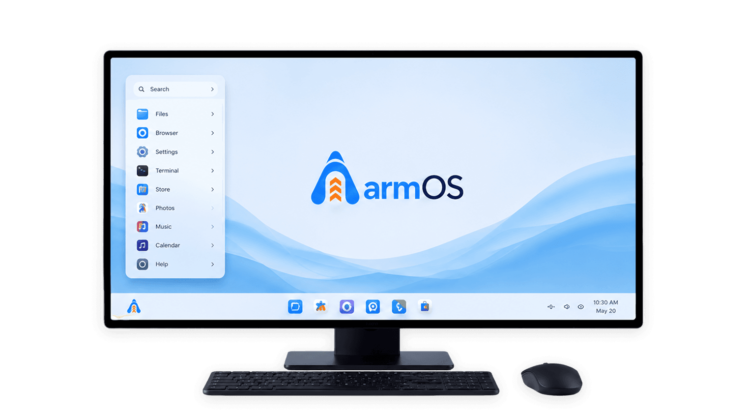 ArmOS layered system preview